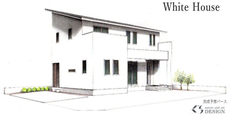 white house パース